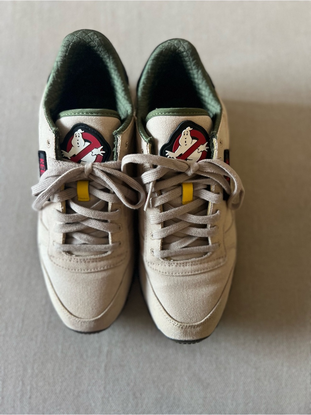 Ghostbusters x Reebok Mens Sneakers in Beige - Limited Edition